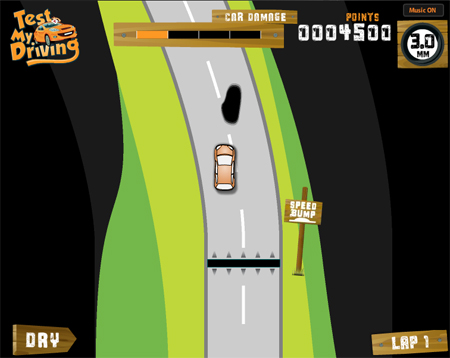 Continental Tyres : Test My Driving