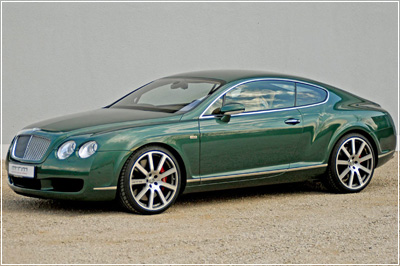 самый быстрый автомобиль MTM Bentley Continental GT и шины Dunlop SP Sport Maxx